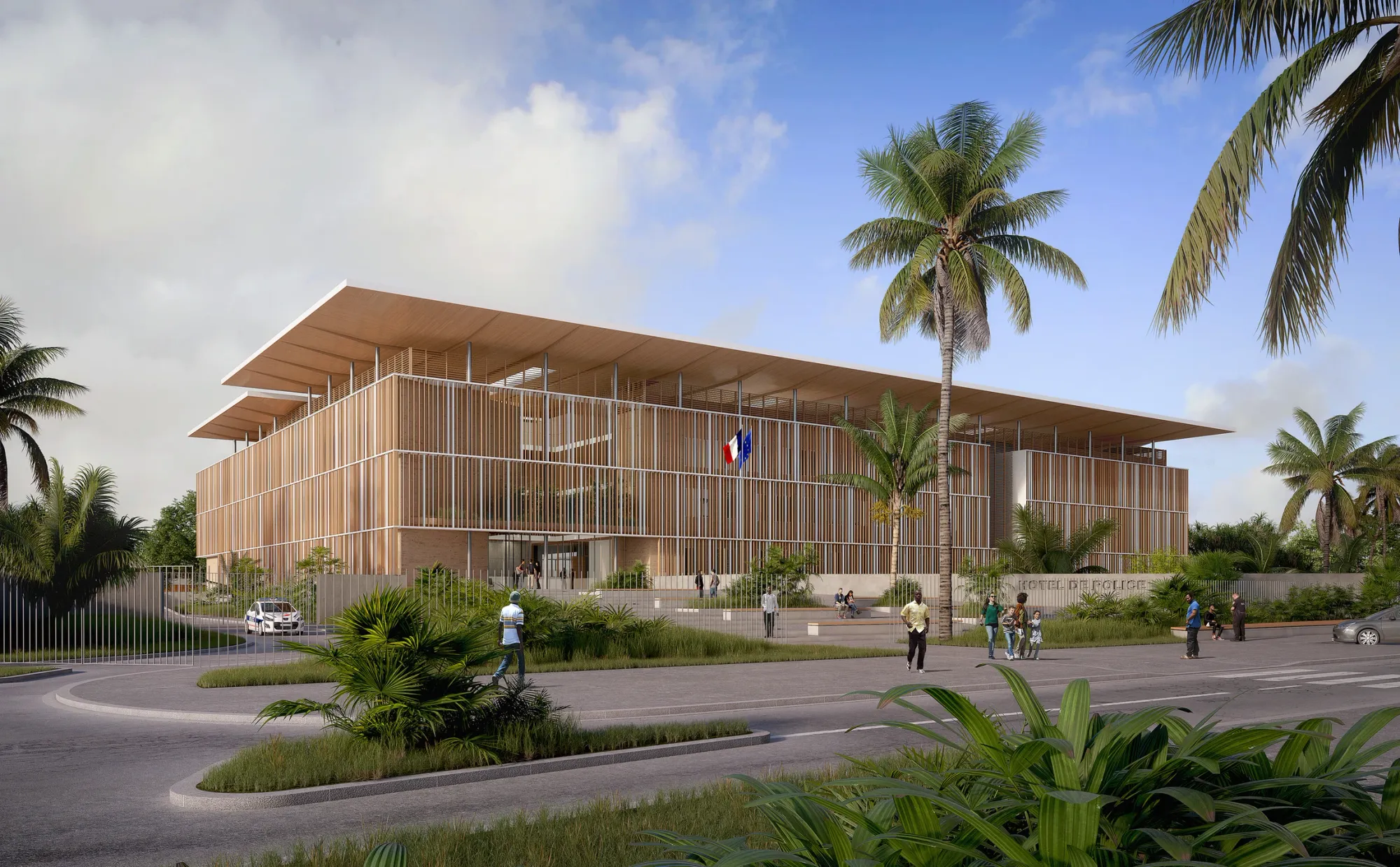 L'hôtel de police de Cayenne accuse plus d'un an de retard
