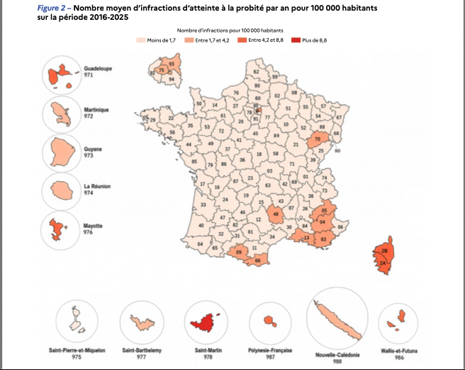 Atteintes à la probité : les territoires ultramarins parmi les plus exposés
