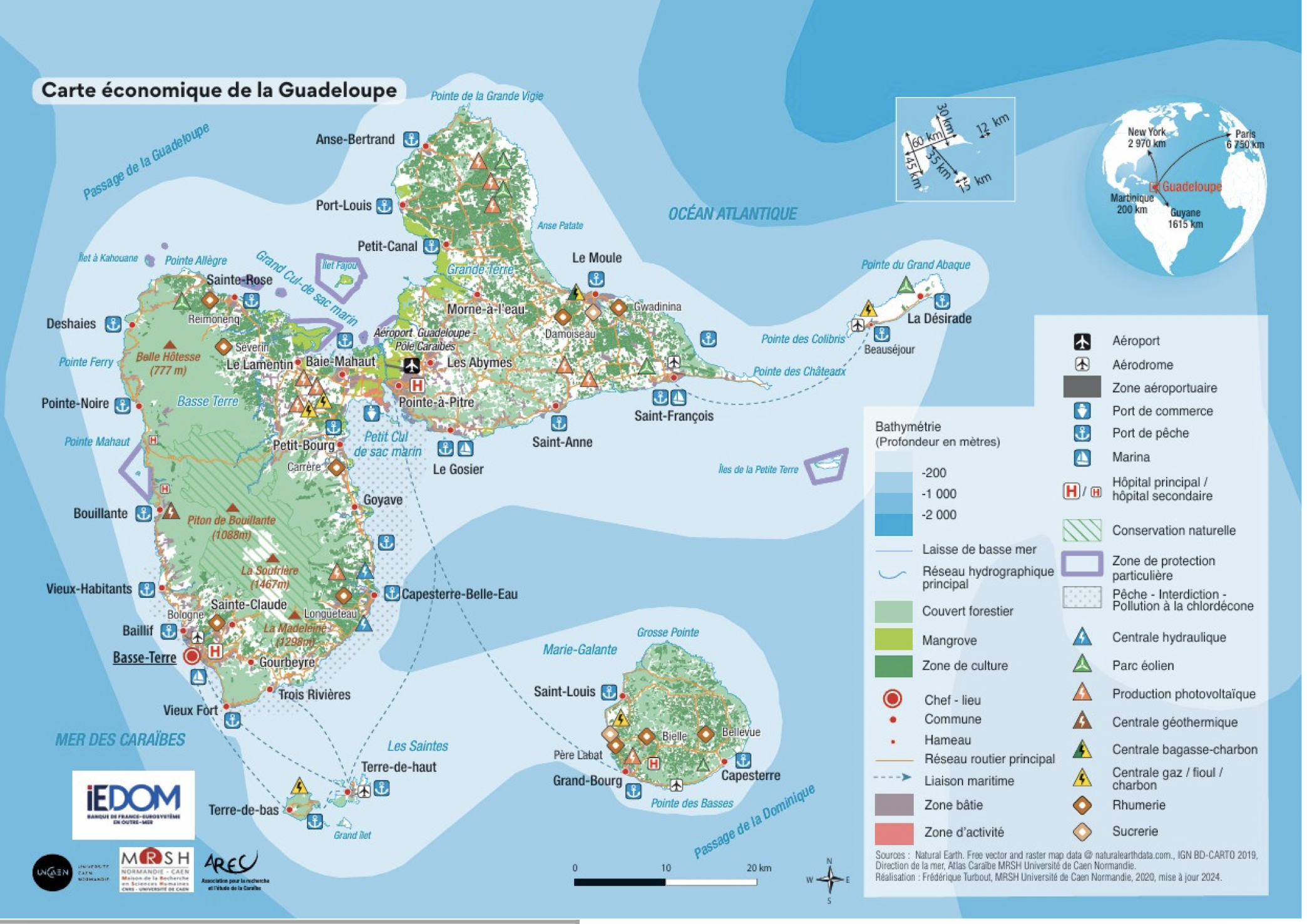 L'économie guadeloupéenne recule en 2025